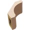 Ekena Millwork 5-inch W x 8-inch D x 8-inch H Legacy Rough Cedar Woodgrain TimberThane Knee Brace, Primed BRCUR05X08X08LECRCPR - alternate 3